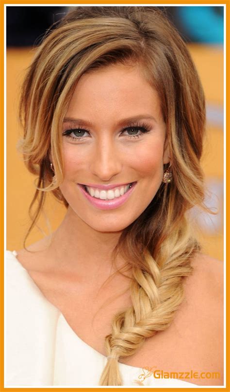 Fishtail Braided Hairstyle For Engagement Party Prom Hairstyles For