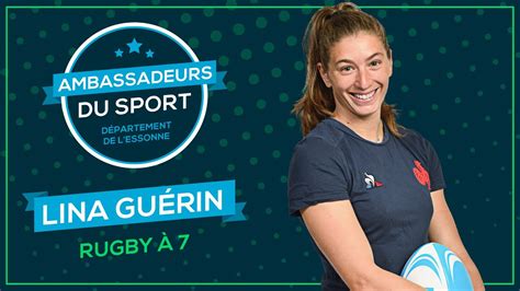 Lina Guérin Rugby à 7 Ambassadeursdusport Youtube