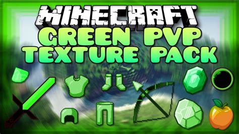 Minecraft Pvp Texture Pack Green Pack ♡ Youtube