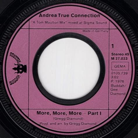 Andrea True Connection ‎ More More More Part I More More More