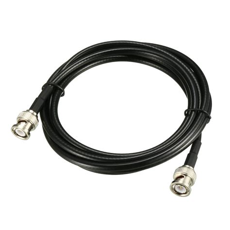 Rg58 Coaxial Cable With Bnc Male To Bnc Male Connectors 50 Ohm 12 Ft
