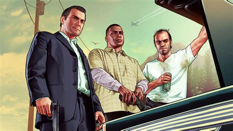 Grand Theft Auto 5 Trailers Delve Into Protagonists Michael Franklin