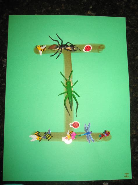 Project I Is For Insect Letter I Crafts Alphabet Crafts Alphabet
