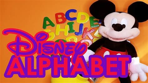 Learn The Disney Alphabet Abcs With Our Favorite Characters Dreamport