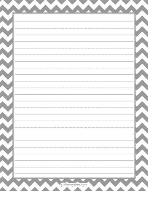 Writing Paper With Border Printable Pdf Download