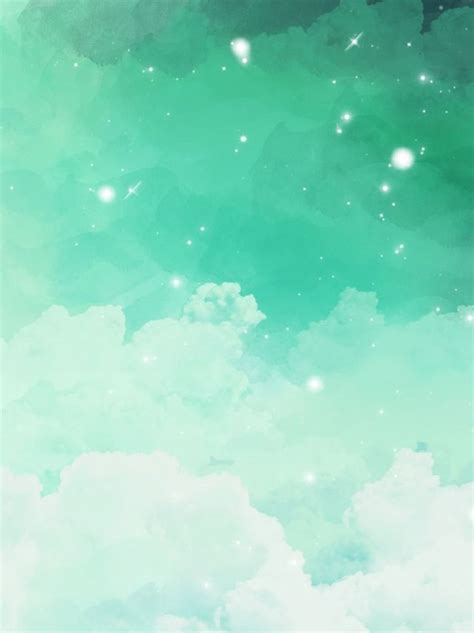 Wallpaper | iphone wallpaper green, green aesthetic tumblr. in 2020 | Mint green aesthetic, Watercolor background ...