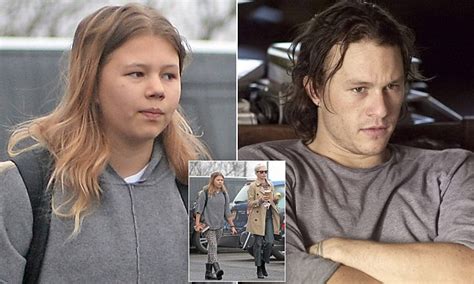 However, his relationship with michelle turned sour soon after and they split. Michelle Williams and late Heath Ledger's Matilda in NYC ...
