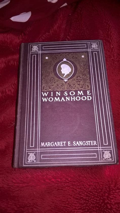 First Edition Winsome Womanhood By Margaret E Sangster Vintage