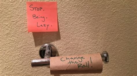 Nov 25, 2013 · you will need one printed rectangle and one plain rectangle per roll because a standard 8.5″ x 11″ sheet of paper is not long enough to go around the triple roll of toilet paper. How To Get Your Family To Replace The Toilet Paper (10 ...