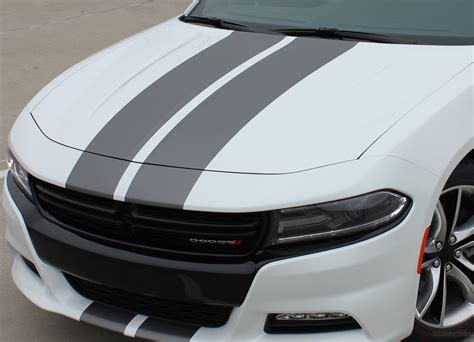 2015 2023 Dodge Charger Racing Stripes N Charge Decals Vinyl Graphics