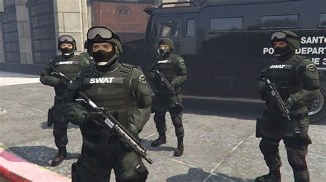 Swat Special Forces Of The Us Police Gta5