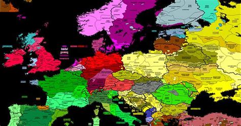Linguistic Map Of Languages And Dialects In Europe Album On Imgur