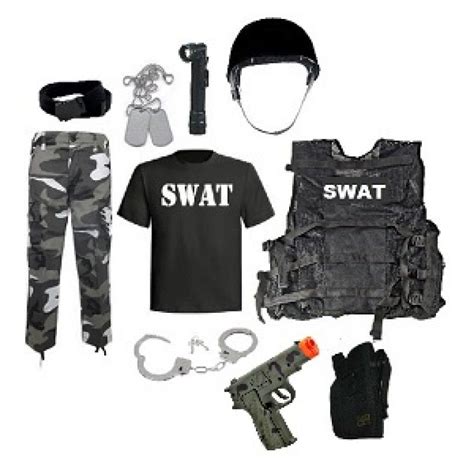 Swat Team Leader Costume Kids Swat Costume Police Costume Kids Kids