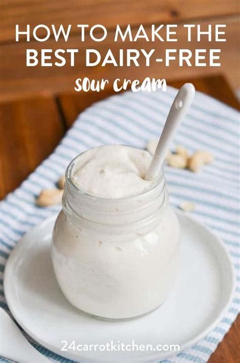 A Delicious Creamy Dairy Free Sour Cream To Use In All Your Favorite