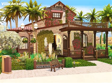 Villa Arizona By Pralinesims At Tsr Sims 4 Updates