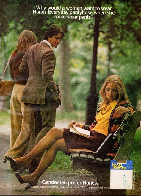 The “sexist” Gentlemen Prefer Hanes Adverts Of The 1970s And 80s Flashbak