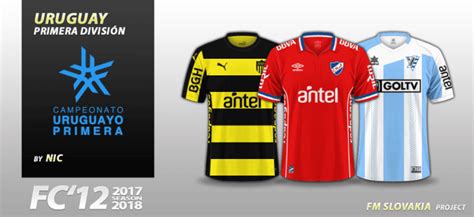 Fc12 Uruguay Primera División Kits 2017 Fm Scout