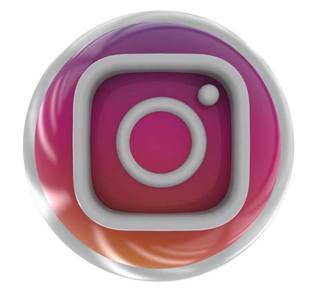 Logo Icon 3d Social Media In Modern 29462618 Png