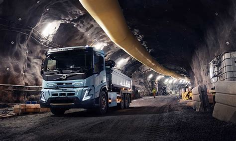 Volvo Trucks To Deploy Underground Electric Trucks For Mining In