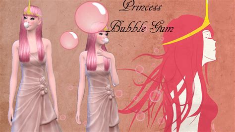 Sims4 Creating A Princess Bubblegum Sim Youtube