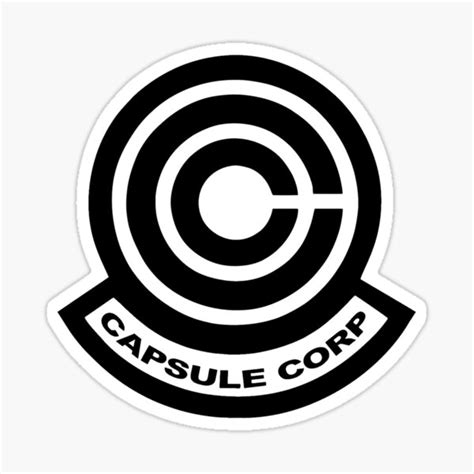 Capsule Corp Logo Dbz Sticker For Sale By Mykyaa Redbubble