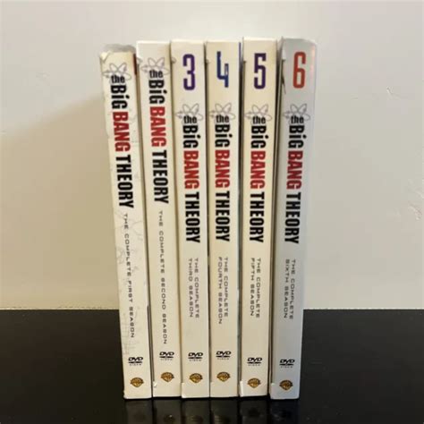 The Big Bang Theory Complete Series Seasons 1 6 Dvd Collection 1 2 3 4