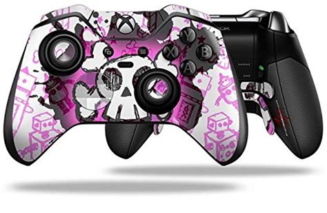 Cartoon Skull Pink Decal Style Skin Fits