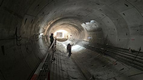 Pune Underground Metro Tunnel Between College Of Agriculture And Civil