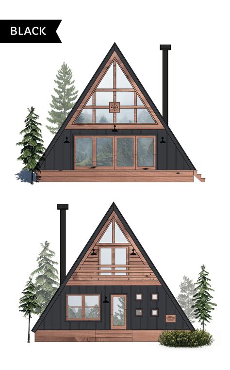 Diy A Modern A Frame House With K Blueprints A Frame Cabin Plans A