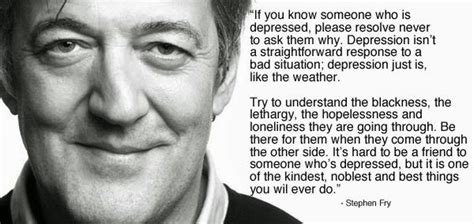 Stephen Fry And Others On Depression Didier J Mary Blog