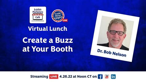 Virtual Lunch Create A Buzz At Your Booth Youtube