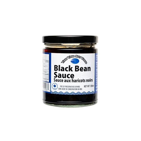 High Quality Black Bean Sauces Ying Ying Soy Food