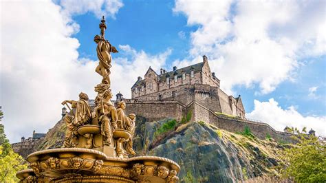 Schottland Edinburgh Edinburgh Castle Attraction In Edinburgh