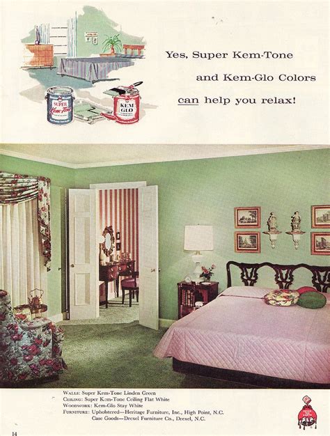 Home decorators collection moderne 18w aged bronze led flush mount ceiling light. Sherwin Williams Home Decorator 1960 | Bedroom vintage ...