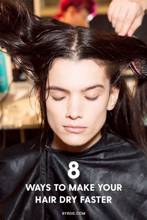 8 Genius Tricks To Help Your Hair Dry Faster Dry Hair Fast Cool