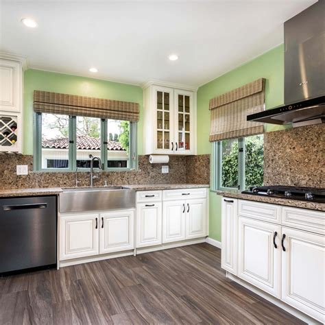 How much you end up spending depends. 10 Budget Kitchen Ideas with White Shaker Cabinets in 2020 ...