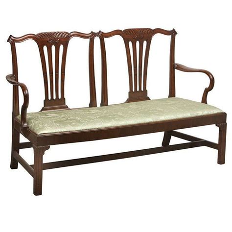 Chippendale Double Chairback Settee For Sale At 1stdibs