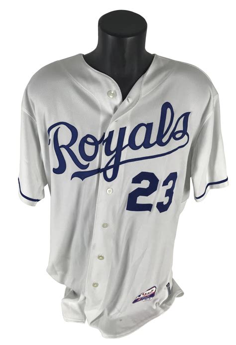 Lot Detail Zack Greinke Game Used Worn Kansas City Royals C Late S Jersey Grey Flannel