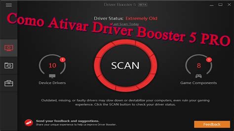 Como Ativar Driver Booster 5 Pro 2018 2019 Youtube
