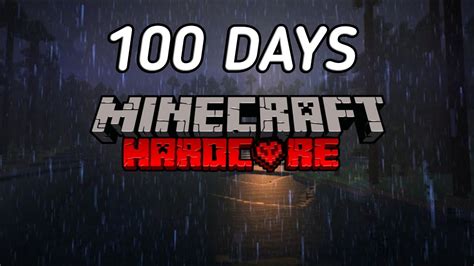 I Survived 100 Days In Hardcore Minecraft This Is What Happened Youtube
