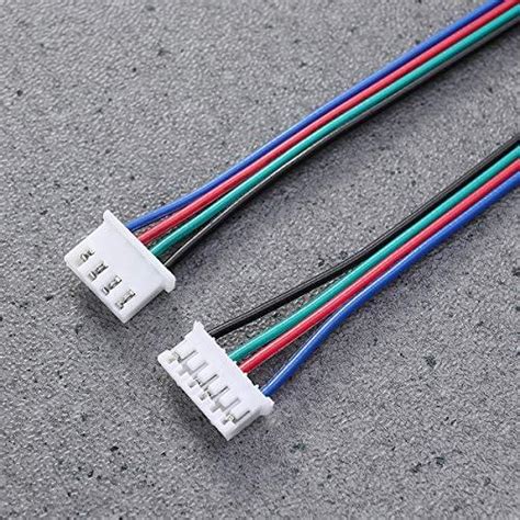 Ueetek Pcs Stepper Motor Cable Lead Wires Connectors M Hx Pin To Pin Ebay