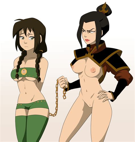 rule 34 2girls areolae arms tied behind back avatar the last airbender azula bondage