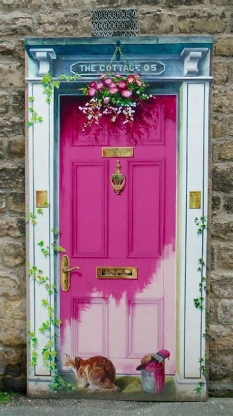 40 Happily Installed Colorful Door Designs Yes The Trend Is Back