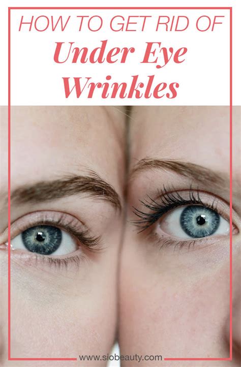 How To Get Rid Of Wrinkles Under Your Eyes