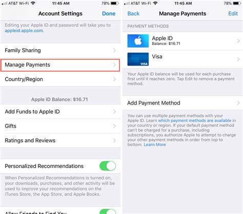 How To Change Payment Method For App Store - Changing your Apple ID credit card info directly from your iPhone