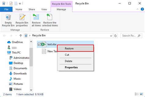 How To Recover A Deleted Excel File In Windows 10