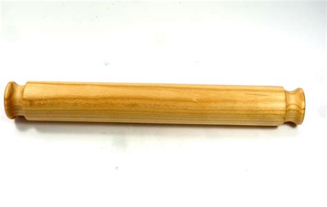 Handmade Wooden New England Style Rolling Pin English Wild Cherry