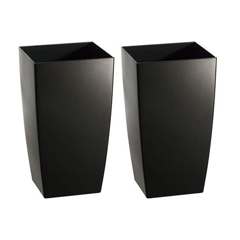 Pflanzgefäße für innen eine grosse übersich in materialien wie aluminium, fiberglas, stone oder beton. Kunststoff Pflanzgefäß für innen und außen, 20 x 20 x 35 ...