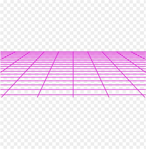 Free Download Hd Png Transparent Objects Vaporwave 80s Grid Png