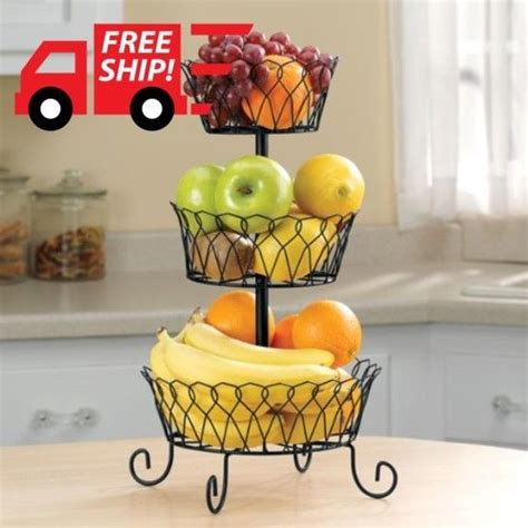 See the best & latest stonewall kitchen gift baskets free shipping coupon codes on iscoupon.com. HOT!!! Carol Wright Gifts Black 3 Tiered Fruit Basket ...